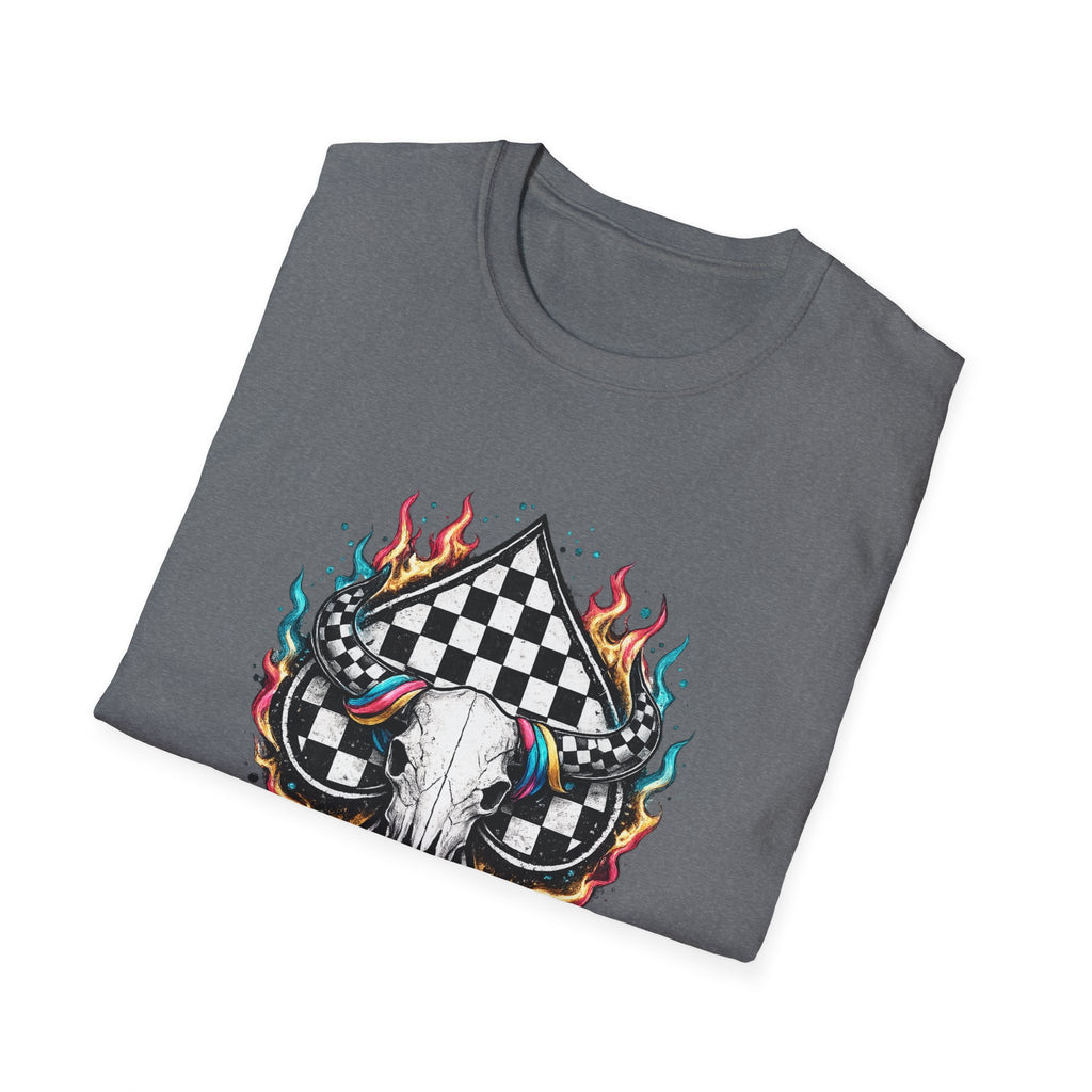 Unisex Softstyle T-Shirt Cow Skull