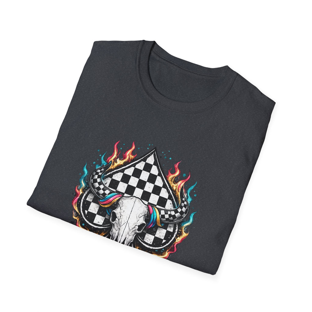 Unisex Softstyle T-Shirt Cow Skull