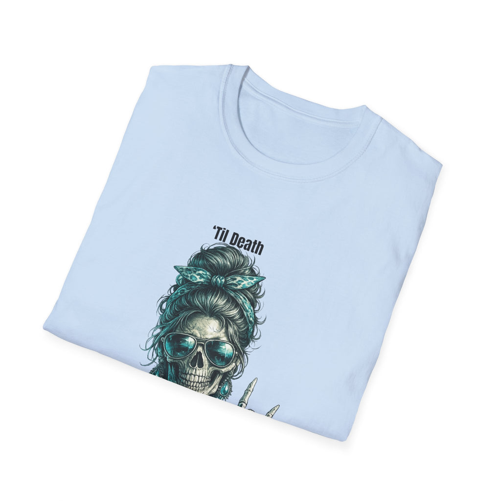 Unisex Softstyle T-Shirt 'Til Death Skeleton