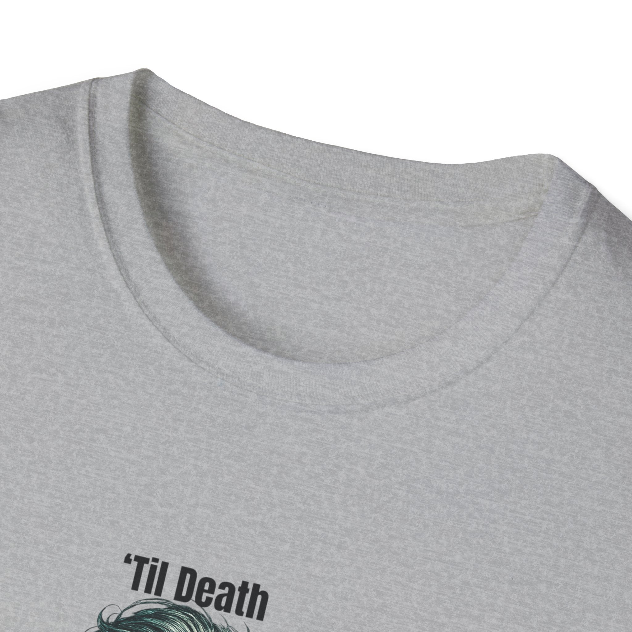 Unisex Softstyle T-Shirt 'Til Death Skeleton
