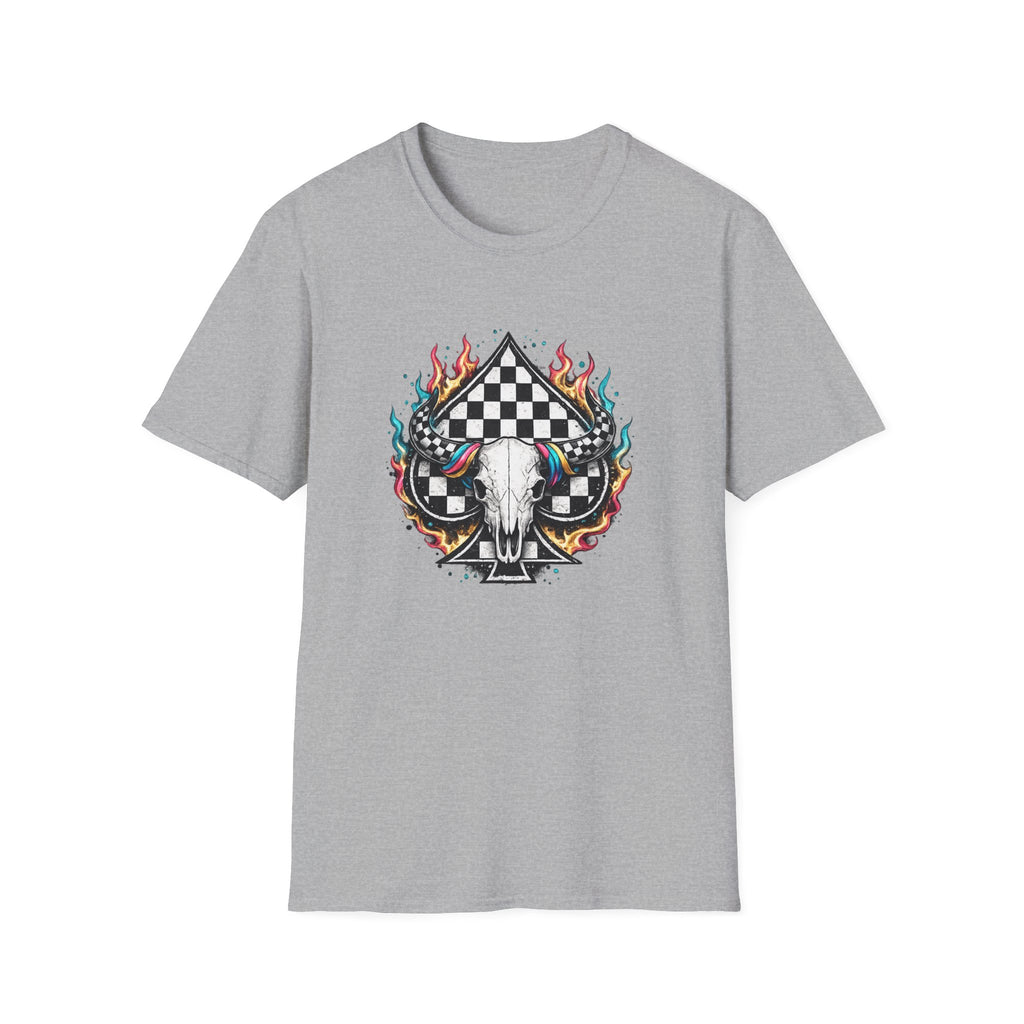 Unisex Softstyle T-Shirt Cow Skull