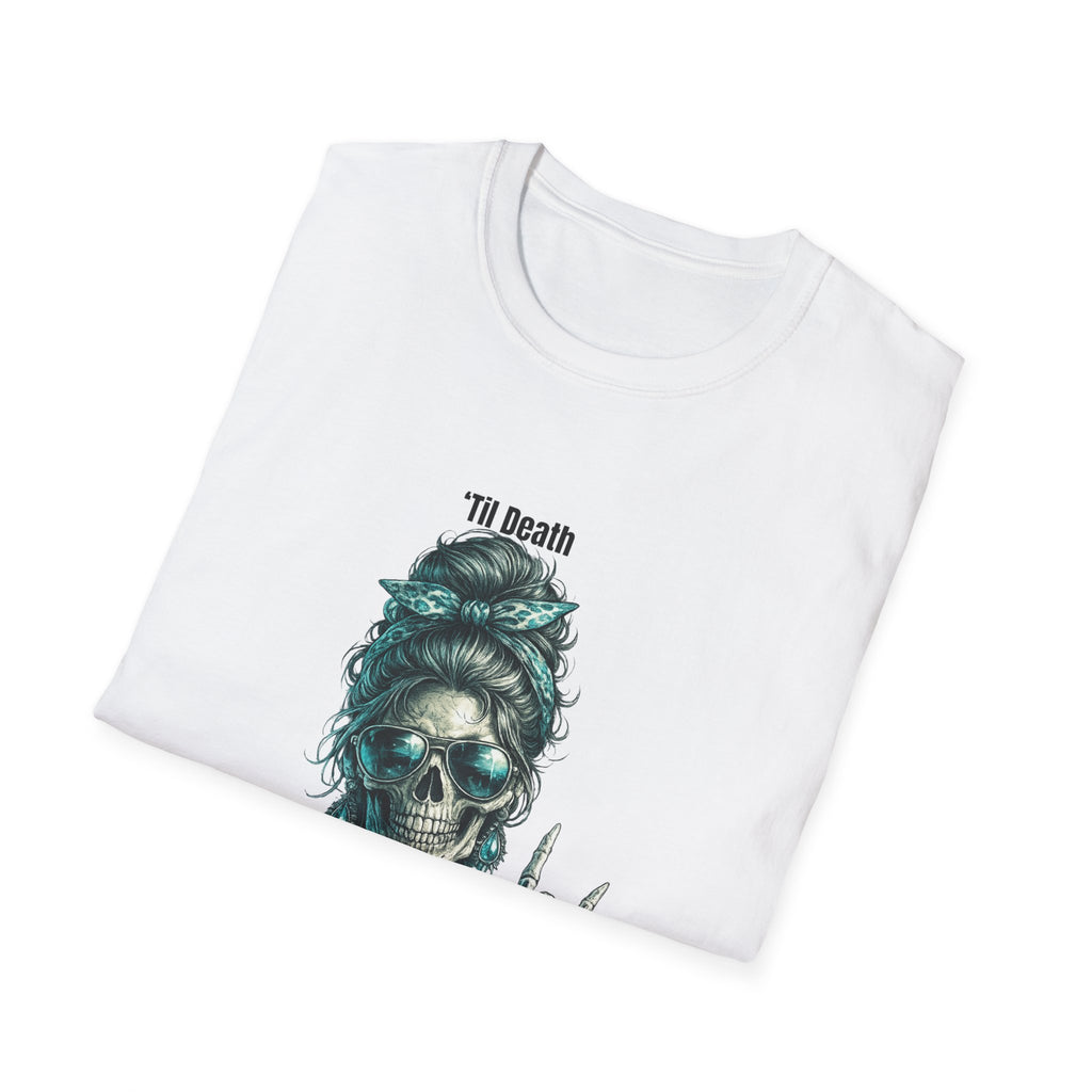 Unisex Softstyle T-Shirt 'Til Death Skeleton