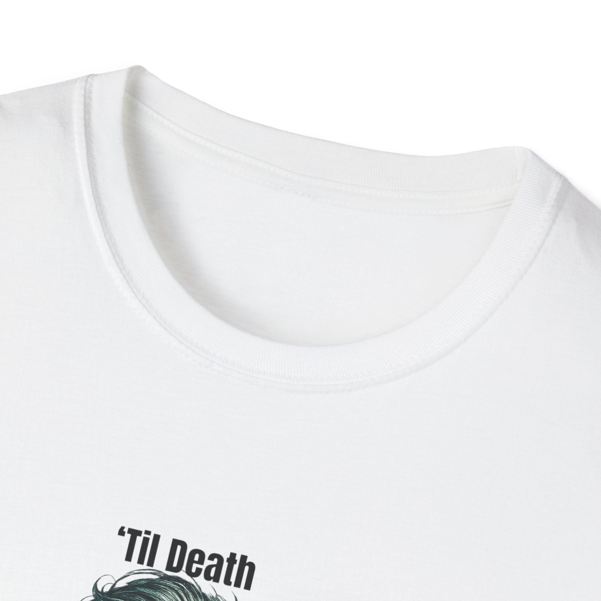 Unisex Softstyle T-Shirt 'Til Death Skeleton