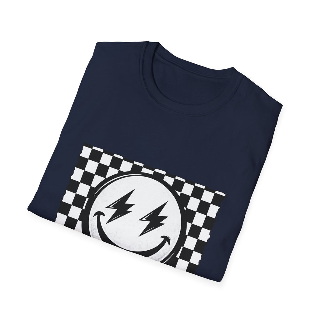 Unisex Softstyle T-Shirt Checkered Smile
