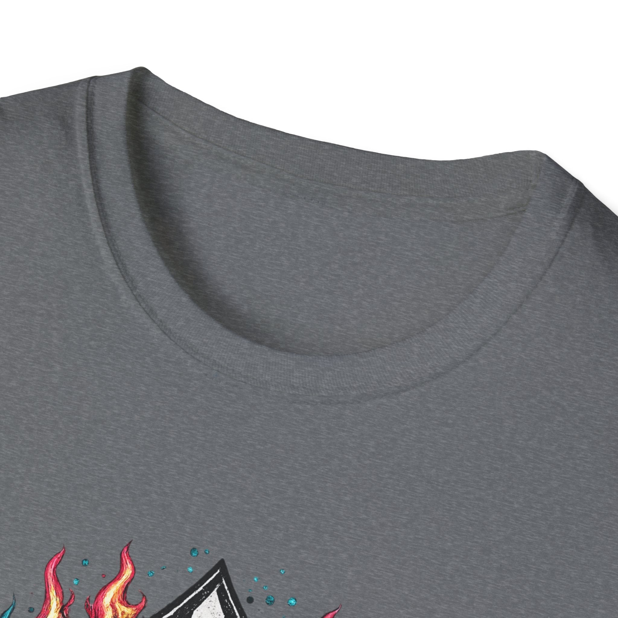 Unisex Softstyle T-Shirt Cow Skull