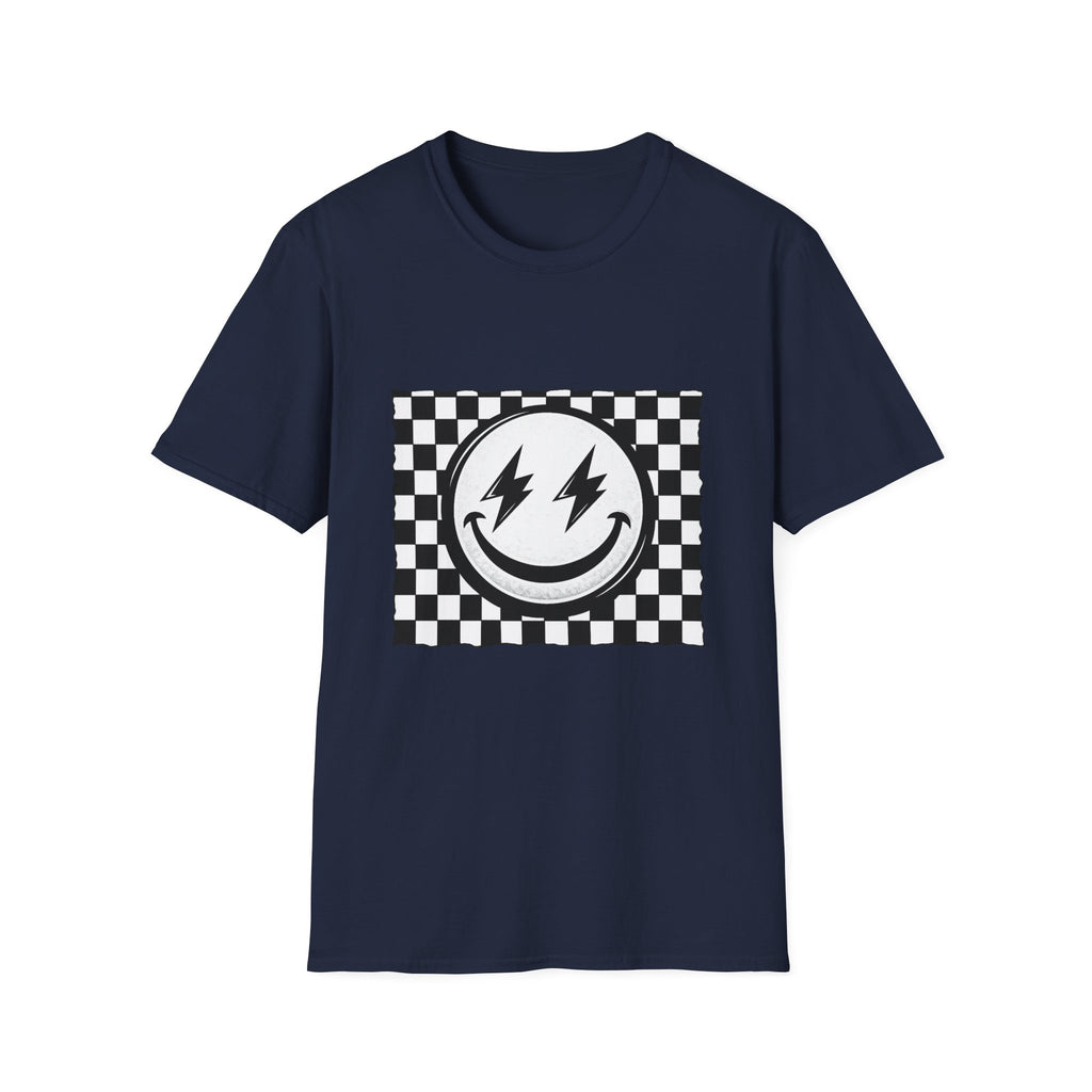 Unisex Softstyle T-Shirt Checkered Smile