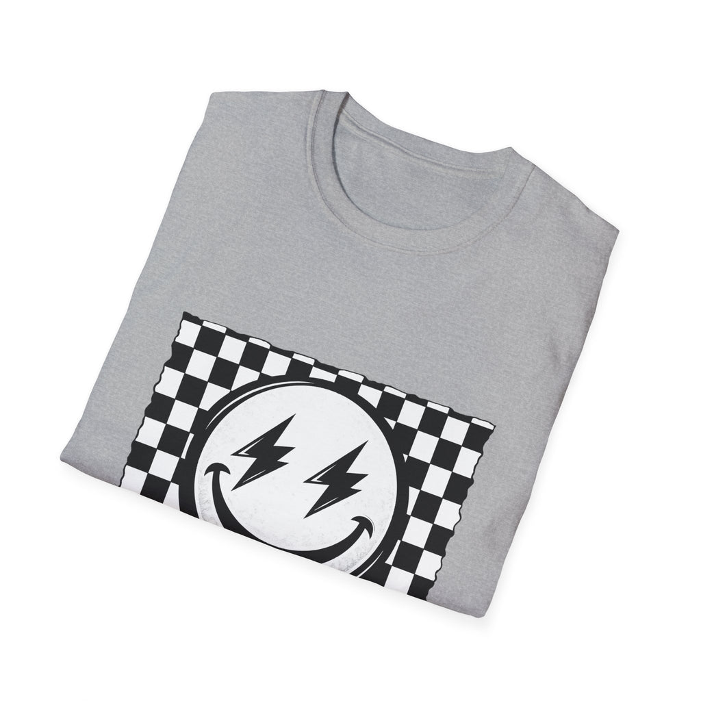 Unisex Softstyle T-Shirt Checkered Smile