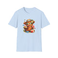 Unisex Softstyle T-Shirt Highland Cow Summer