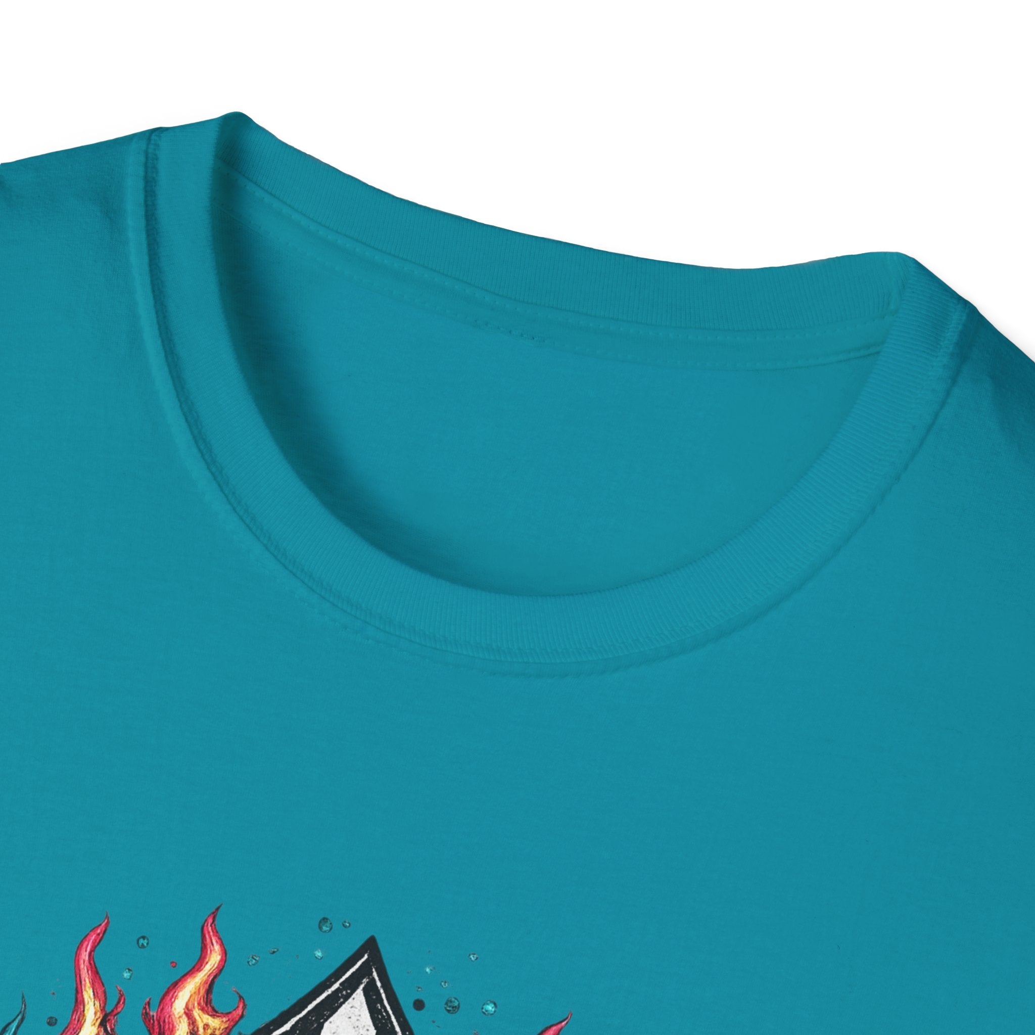 Unisex Softstyle T-Shirt Cow Skull
