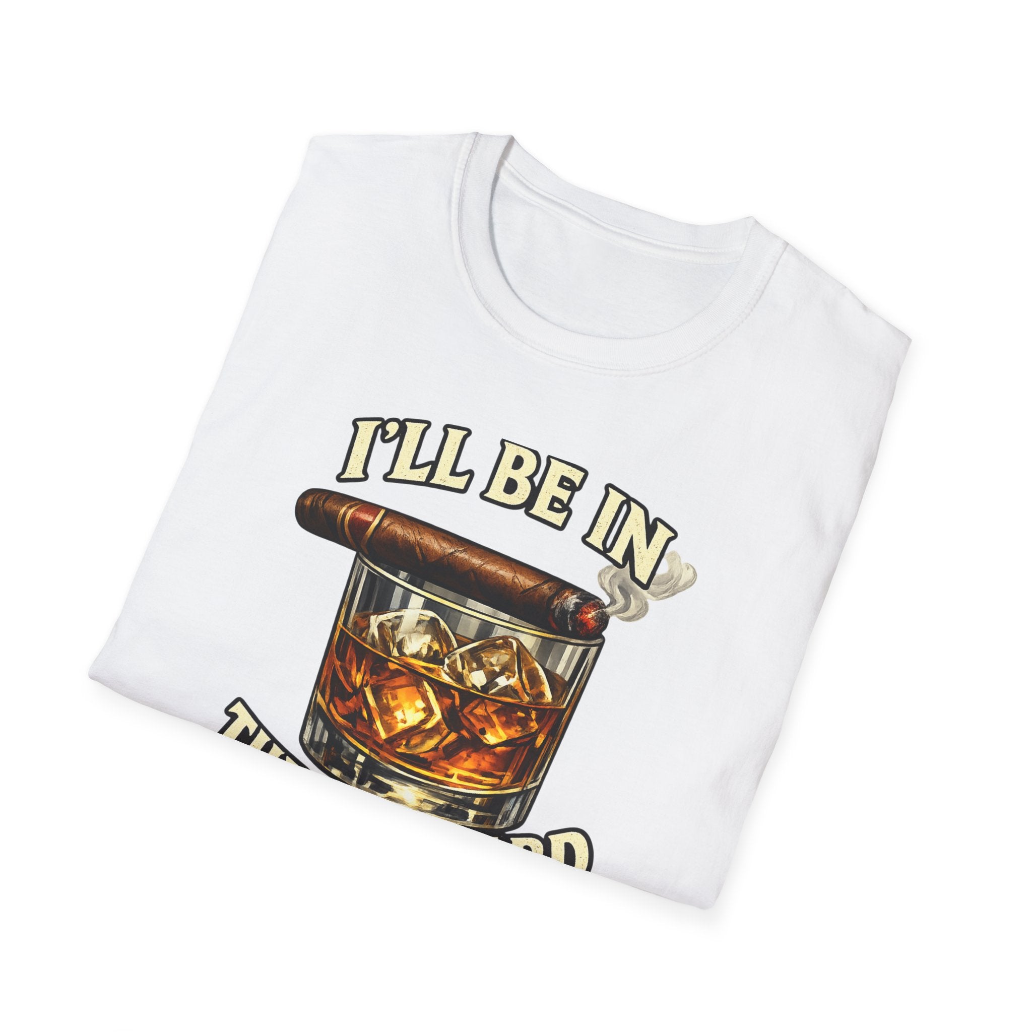 Unisex Softstyle T-Shirt, Cigar Backyard
