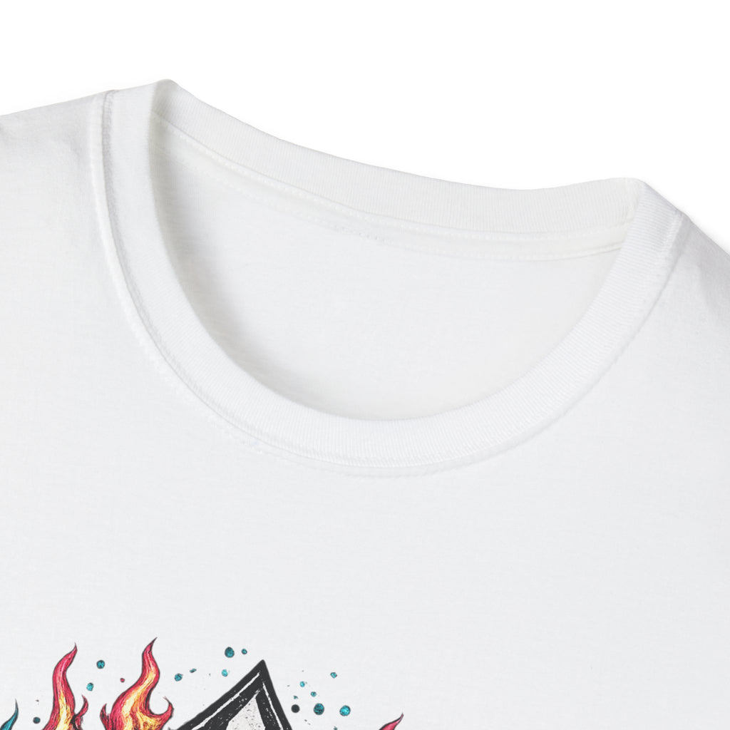 Unisex Softstyle T-Shirt Cow Skull