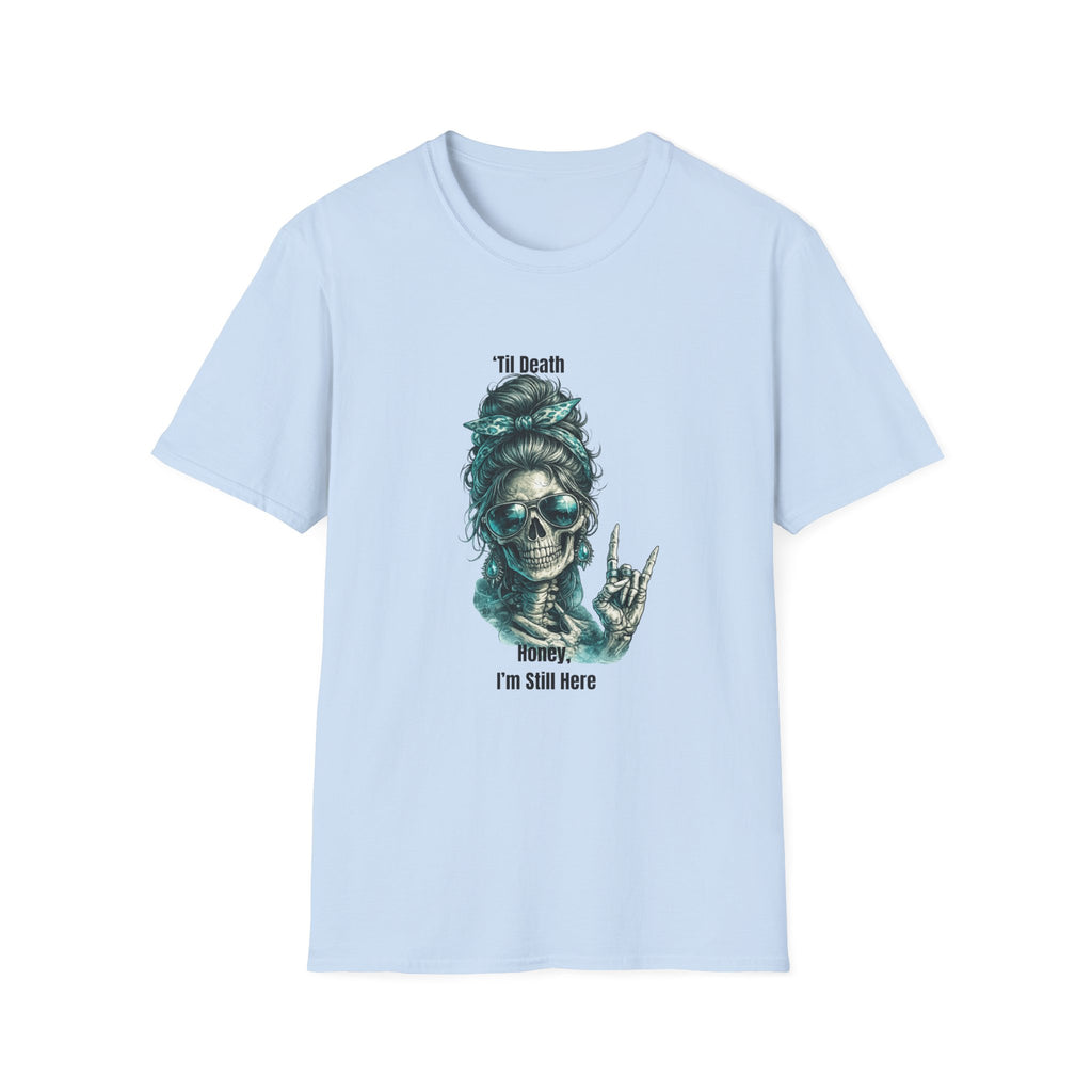 Unisex Softstyle T-Shirt 'Til Death Skeleton