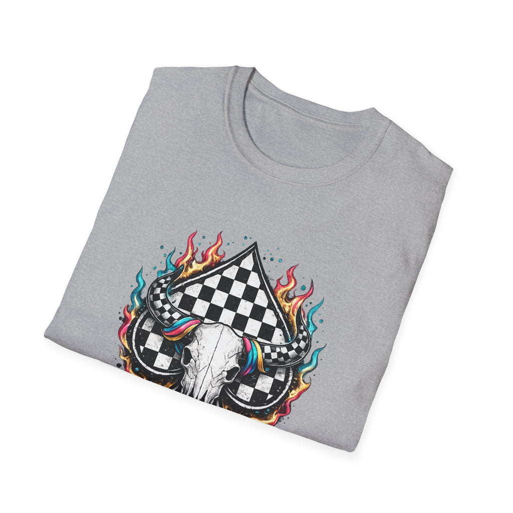 Unisex Softstyle T-Shirt Cow Skull