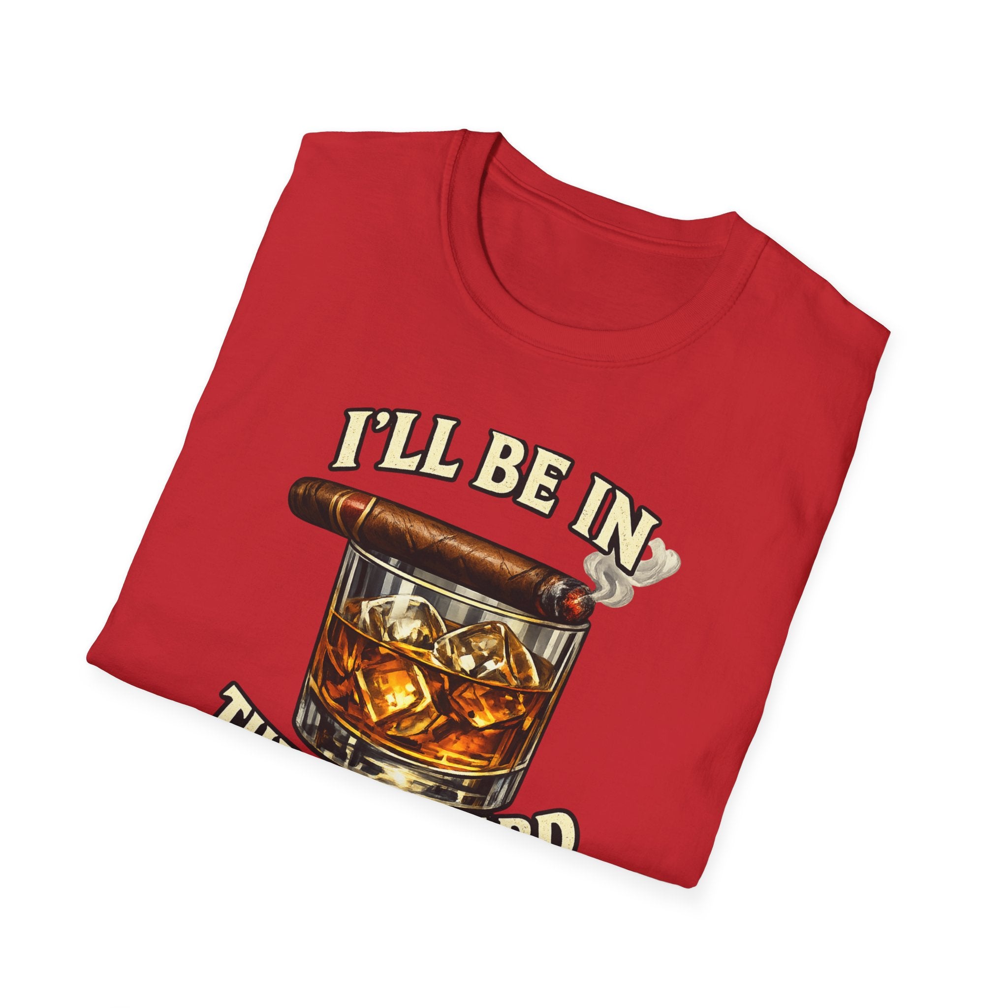 Unisex Softstyle T-Shirt, Cigar Backyard