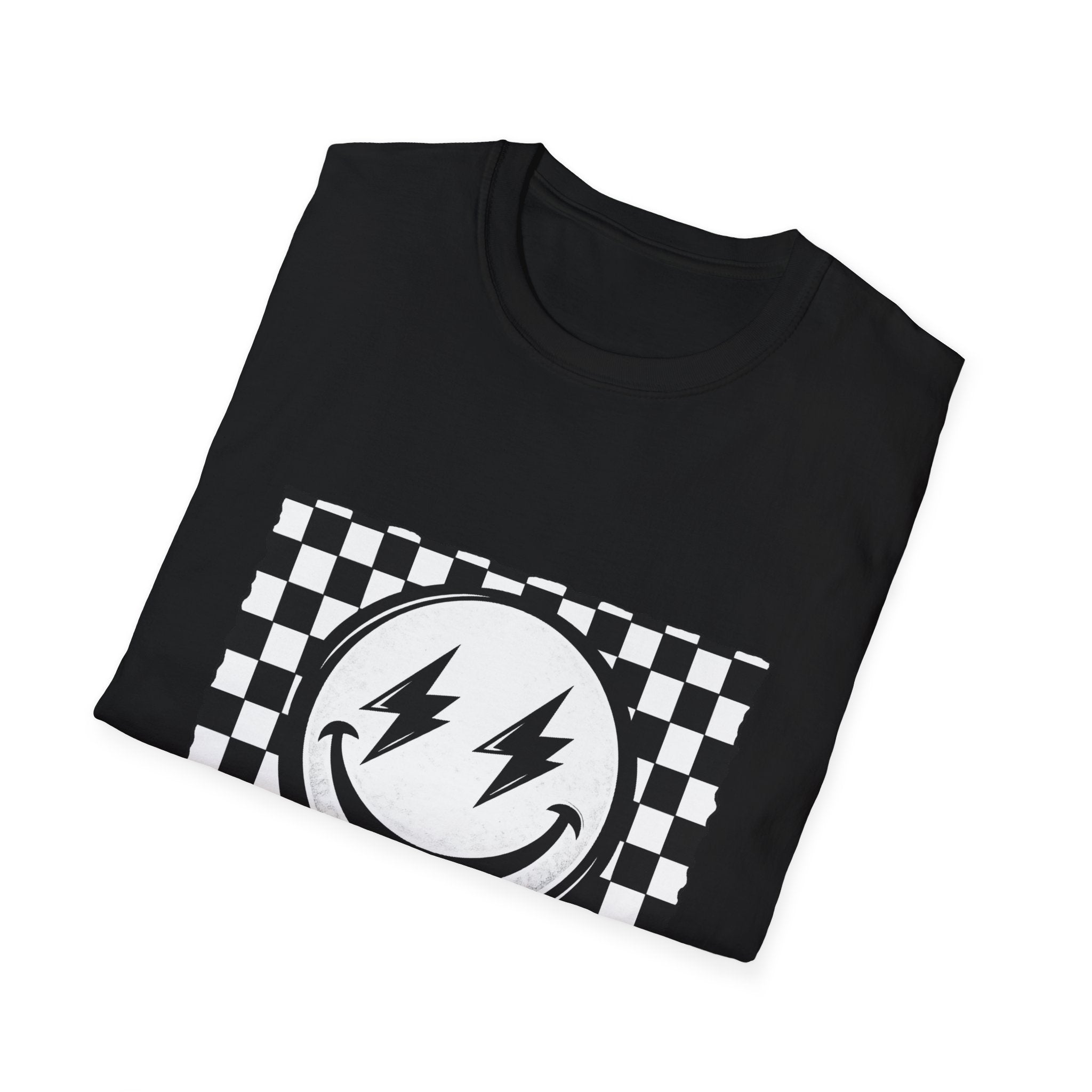 Unisex Softstyle T-Shirt Checkered Smile