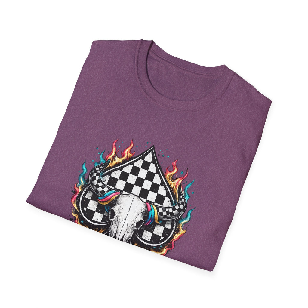 Unisex Softstyle T-Shirt Cow Skull