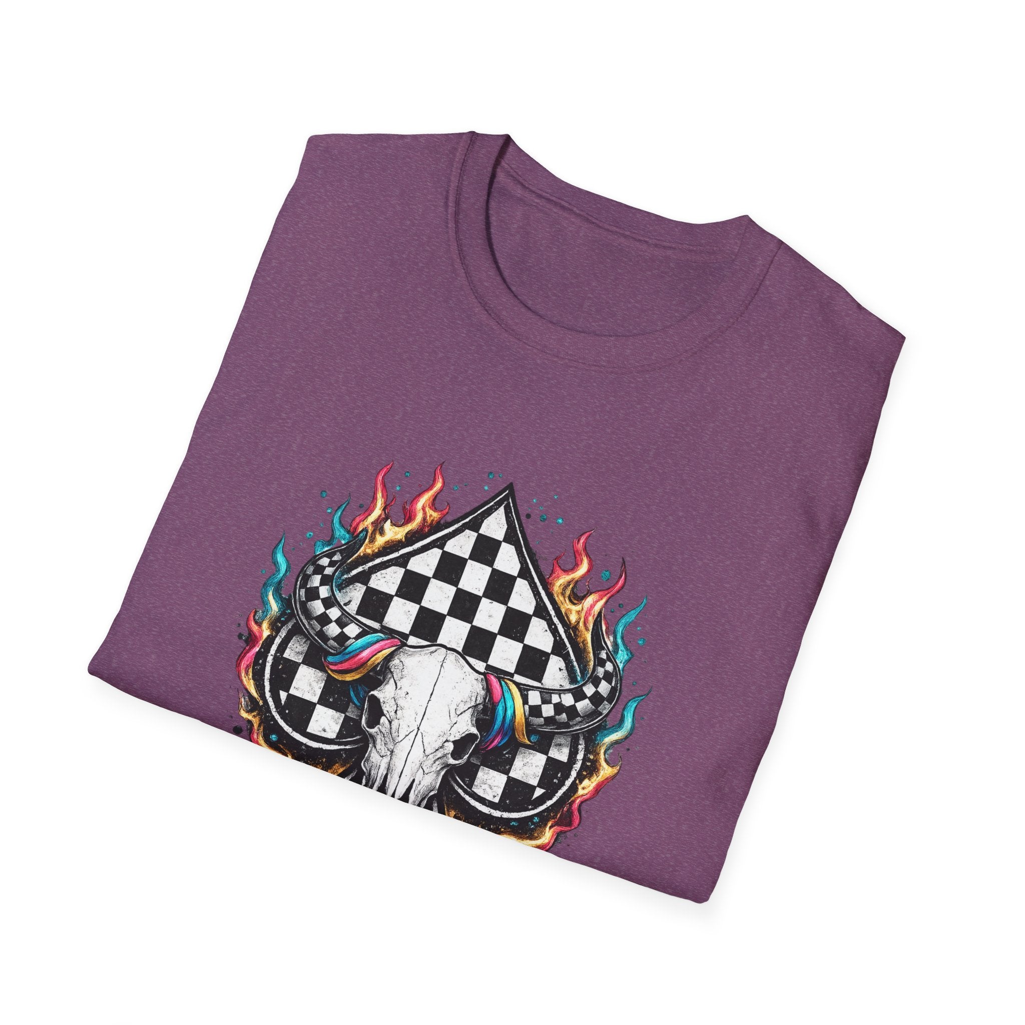 Unisex Softstyle T-Shirt Cow Skull