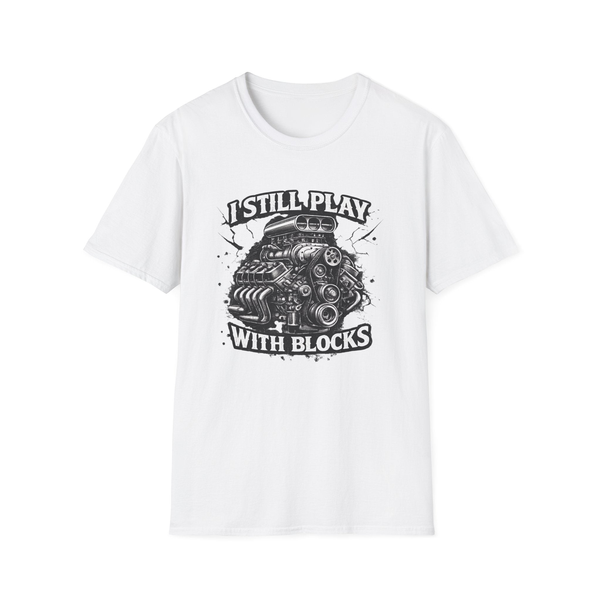 Unisex Softstyle T-Shirt Play With Blocks