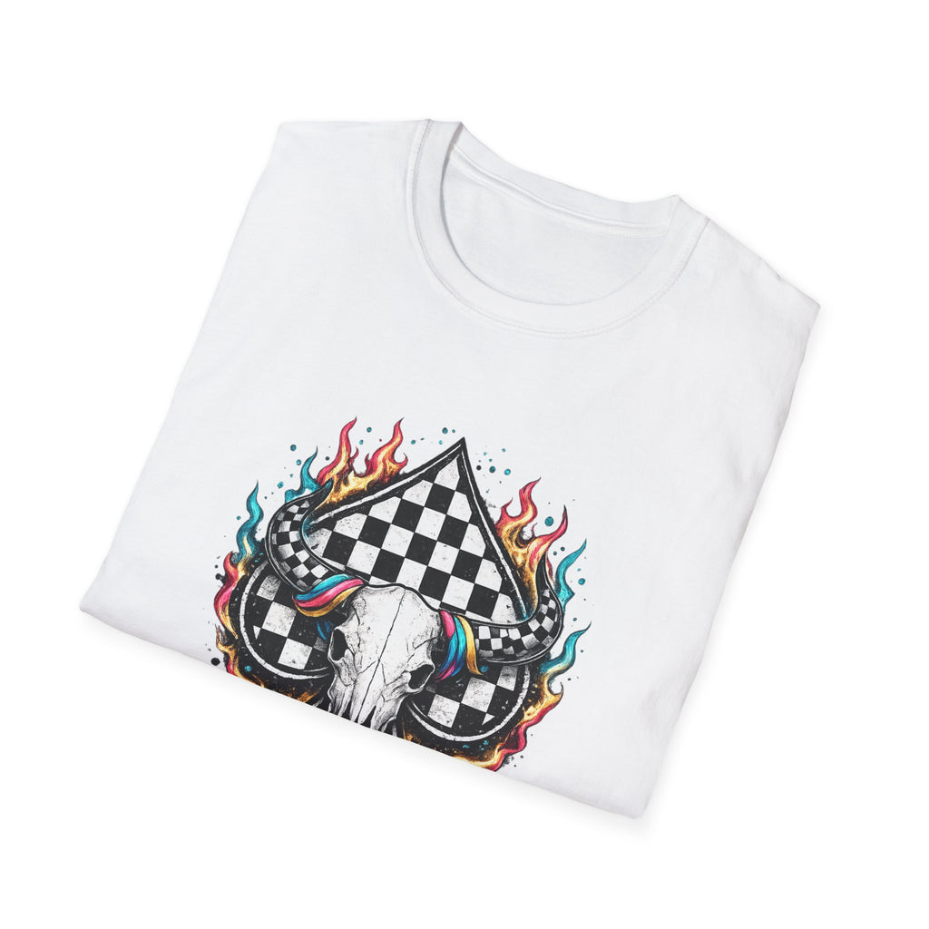 Unisex Softstyle T-Shirt Cow Skull