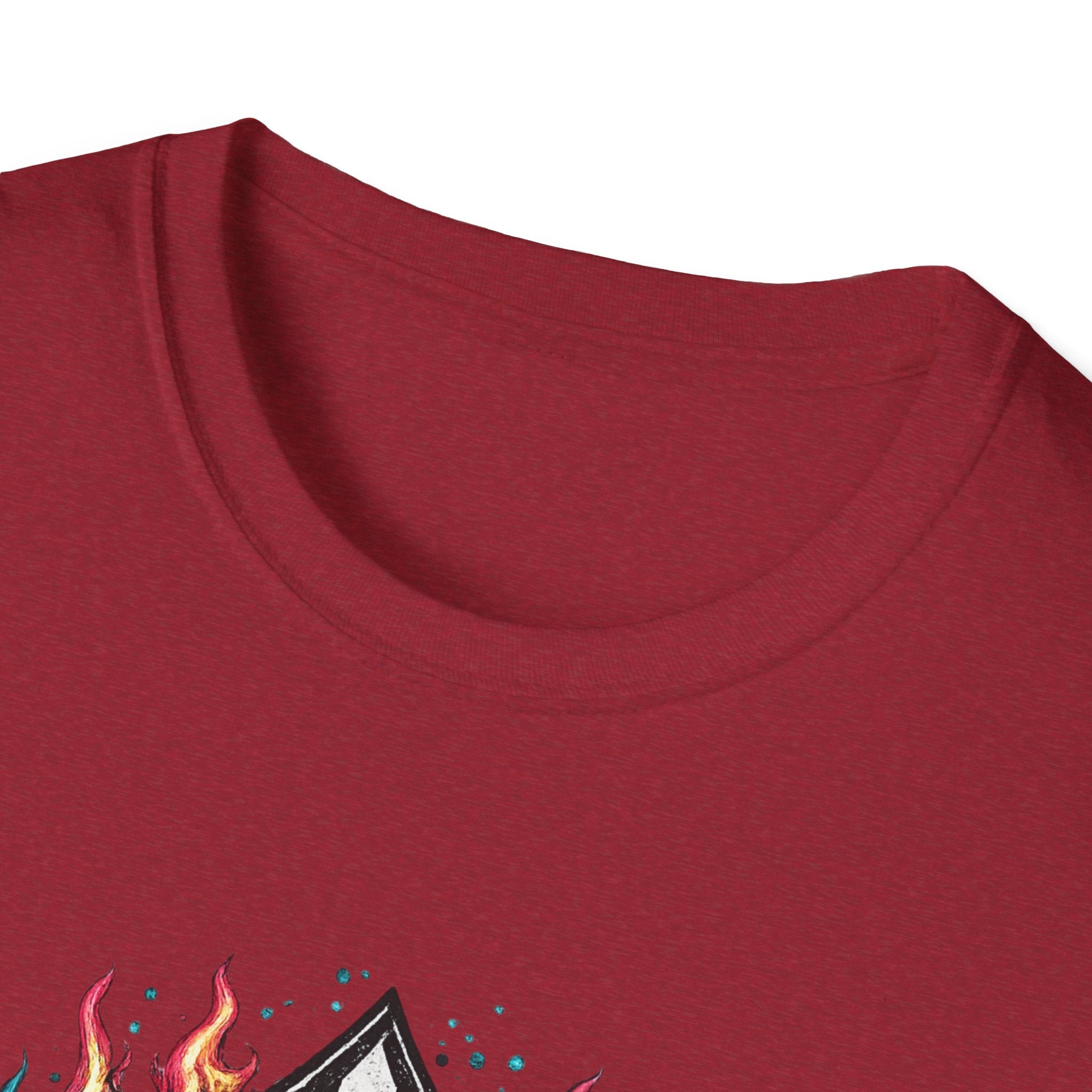Unisex Softstyle T-Shirt Cow Skull