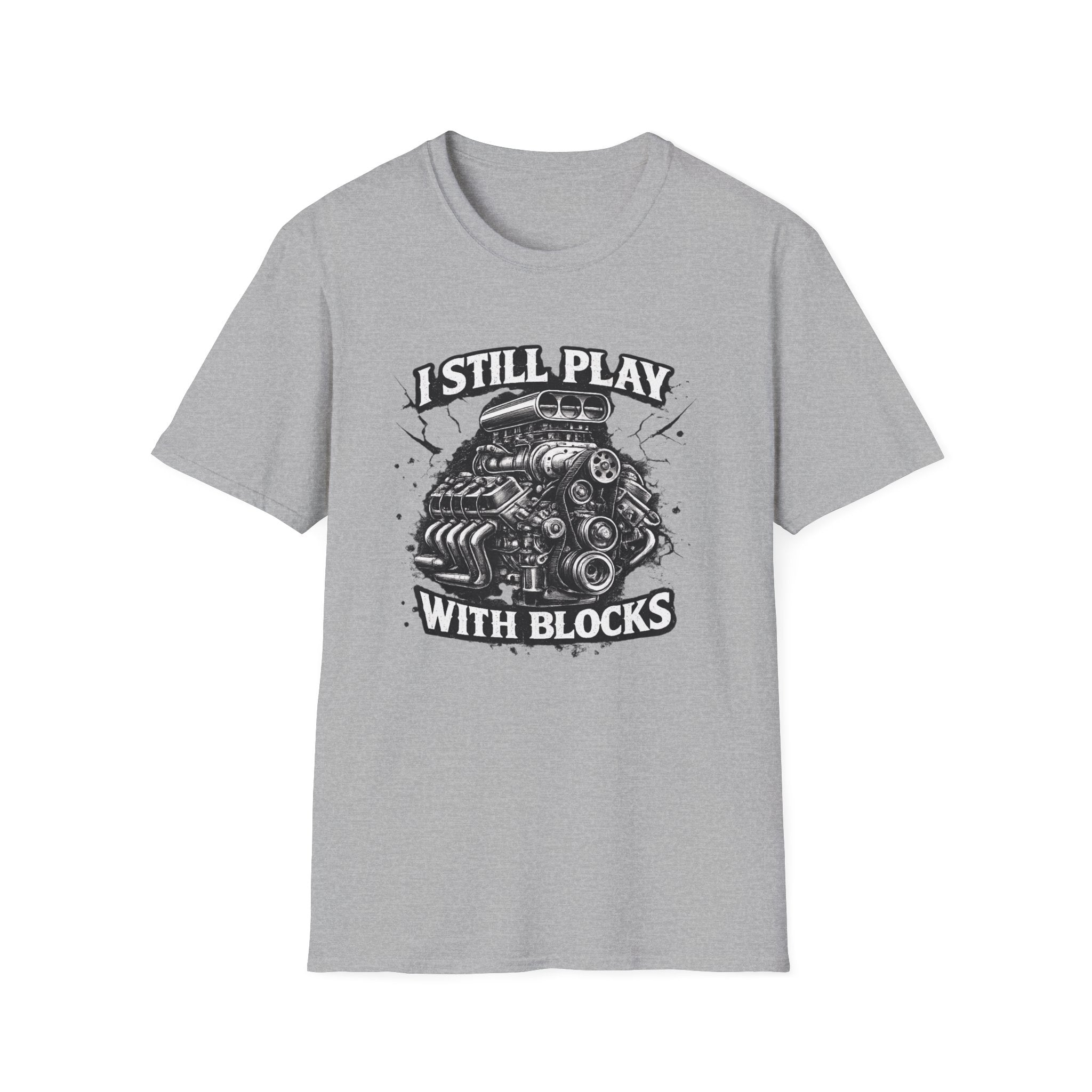 Unisex Softstyle T-Shirt Play With Blocks