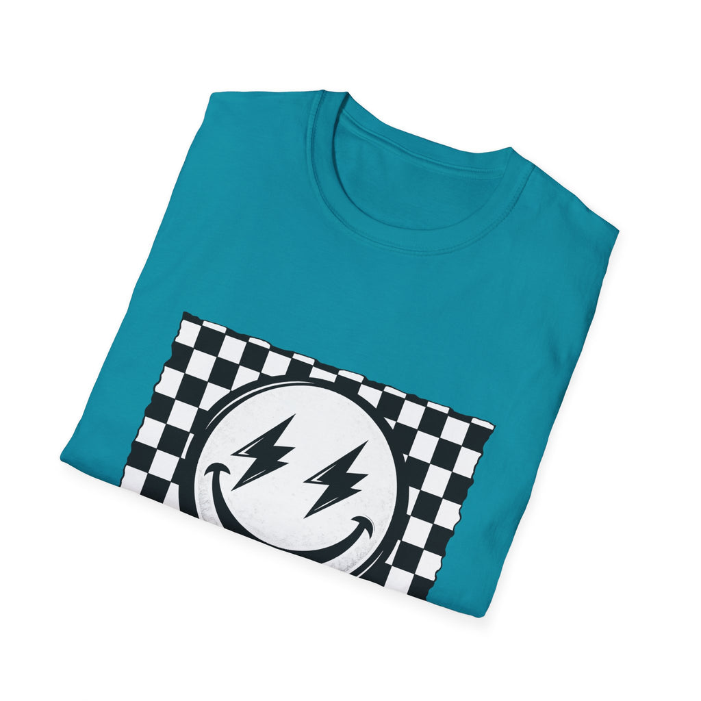 Unisex Softstyle T-Shirt Checkered Smile