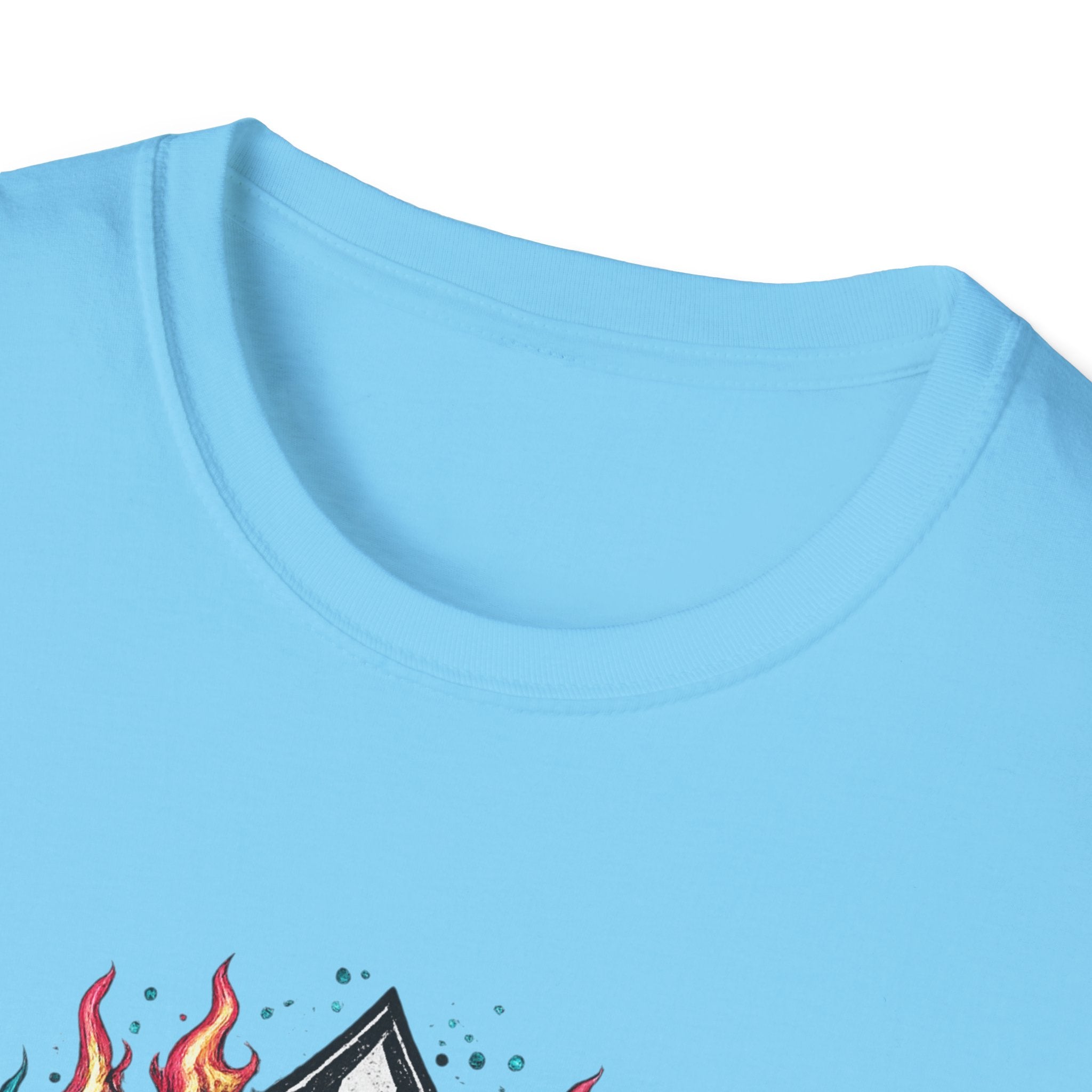 Unisex Softstyle T-Shirt Cow Skull