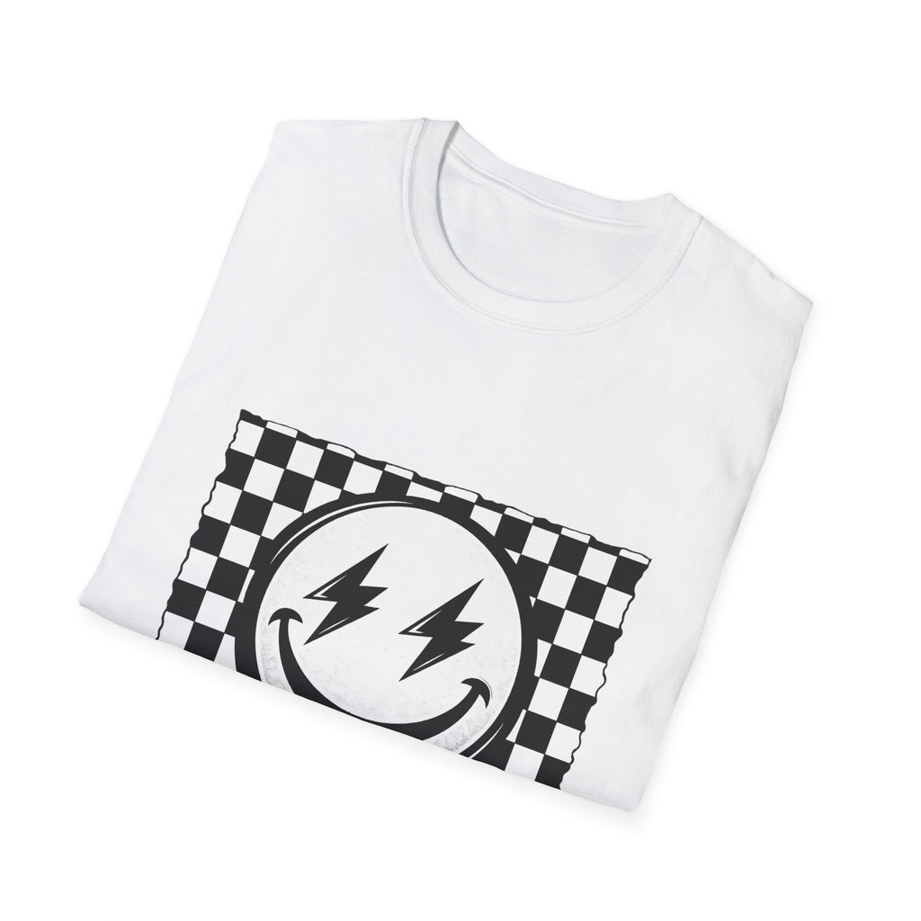 Unisex Softstyle T-Shirt Checkered Smile