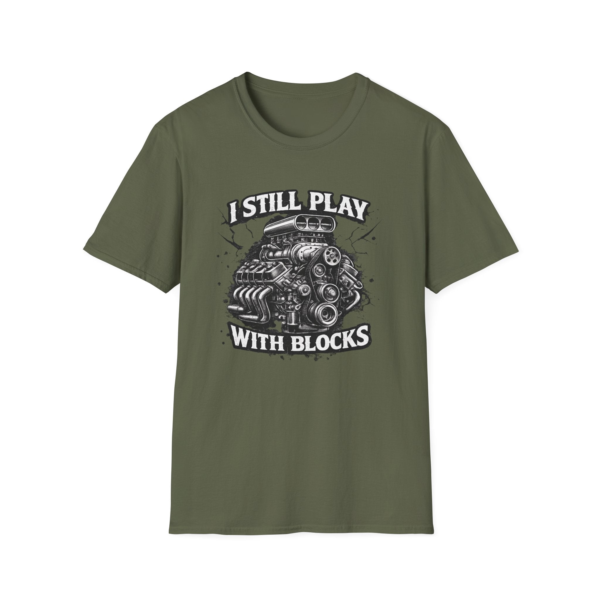 Unisex Softstyle T-Shirt Play With Blocks