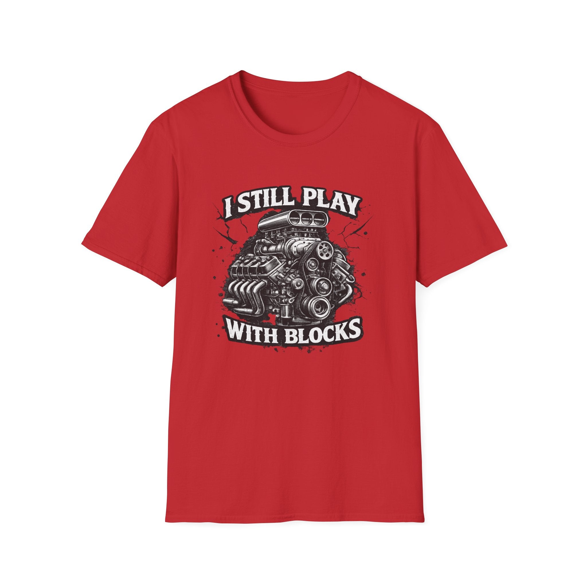 Unisex Softstyle T-Shirt Play With Blocks