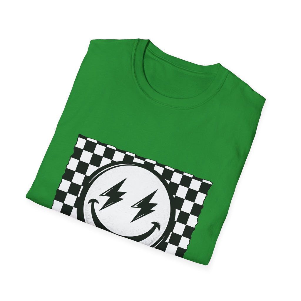 Unisex Softstyle T-Shirt Checkered Smile