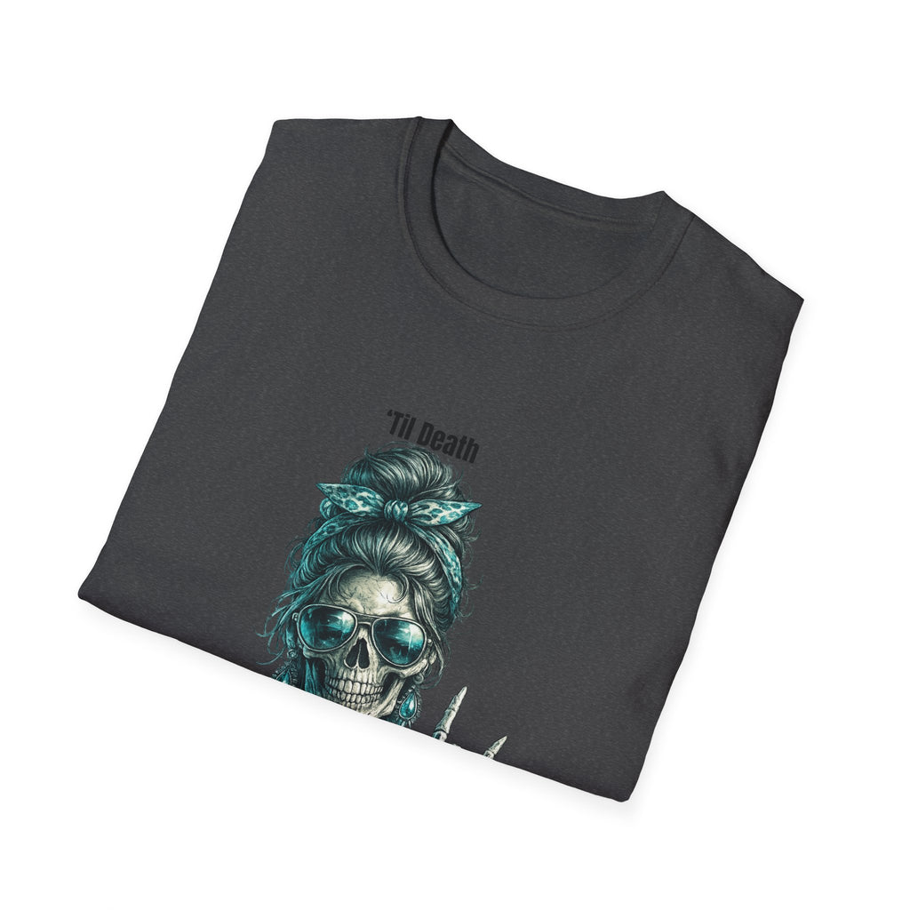 Unisex Softstyle T-Shirt 'Til Death Skeleton