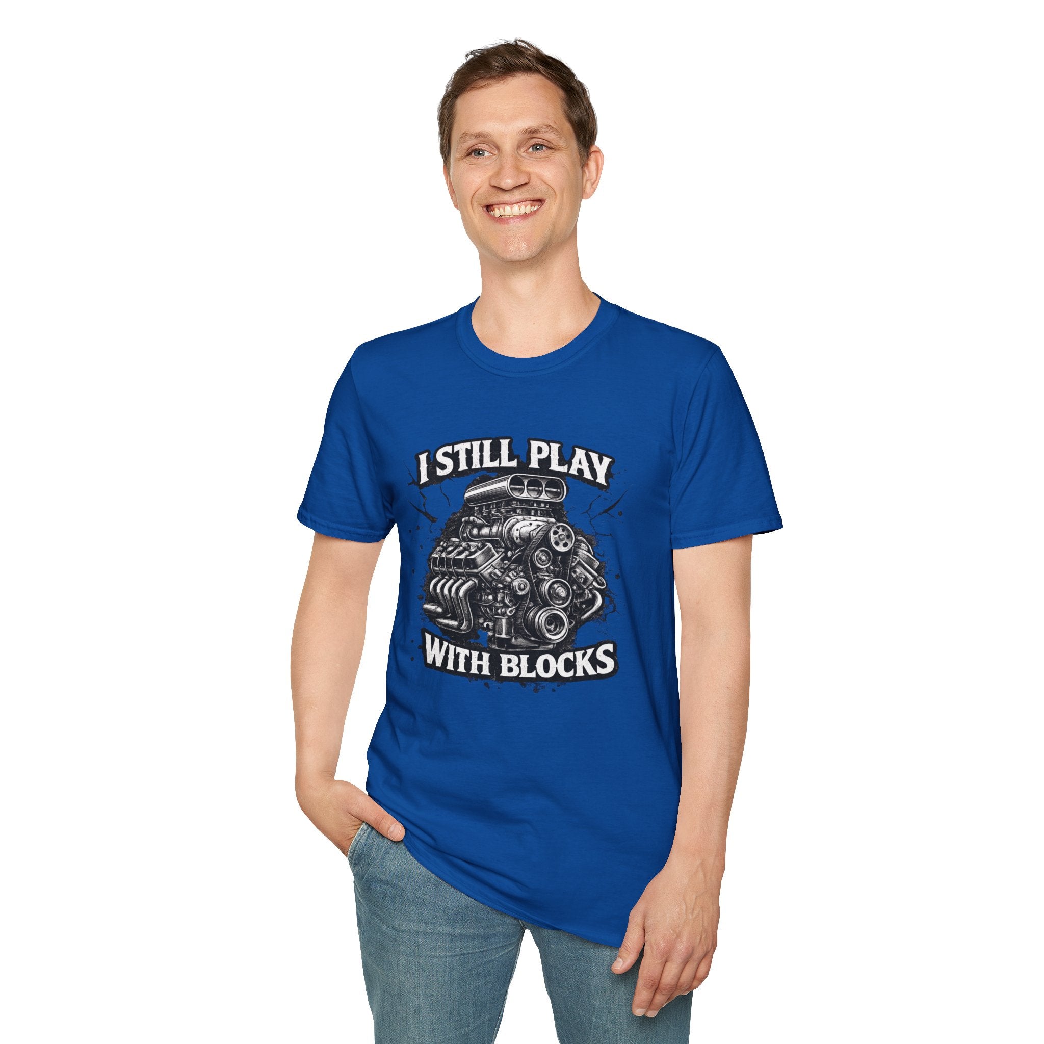Unisex Softstyle T-Shirt Play With Blocks