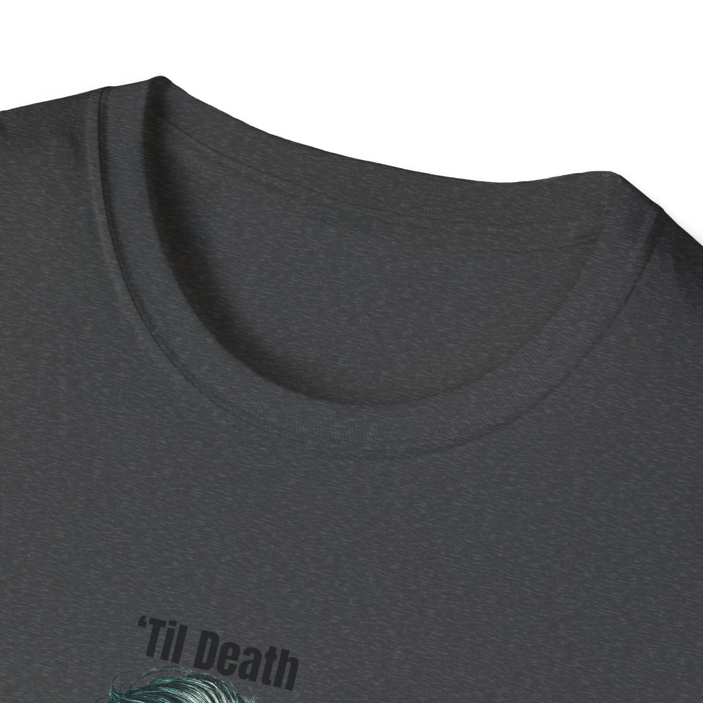 Unisex Softstyle T-Shirt 'Til Death Skeleton